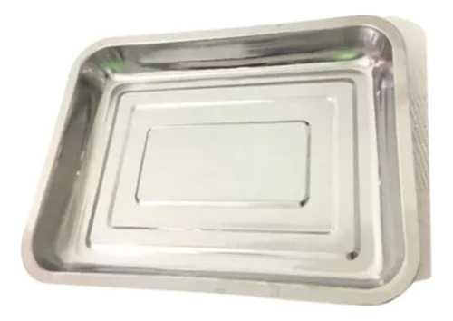 Bandeja  Enfermeria Acero Inox. 19 X 26 X 4,5