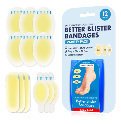 Dr. Frederick's Original Better Blister Vendajes  Variedad 