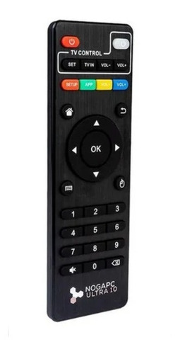 Tv box Noga PC Ultra estándar 4K 8GB negro con 1GB de memoria RAM