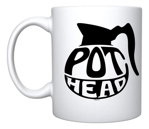 Veracco Pot Head Taza De Café De Cerámica Regalos Divertidos