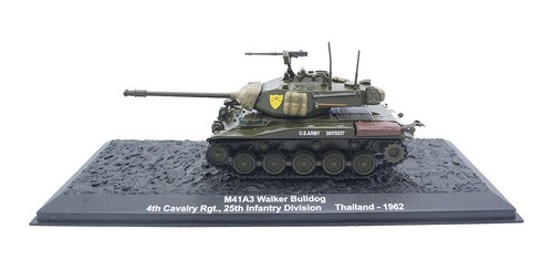 Tanque M41 A3 Walker Bulldog Escala 1:72 Total Terminado
