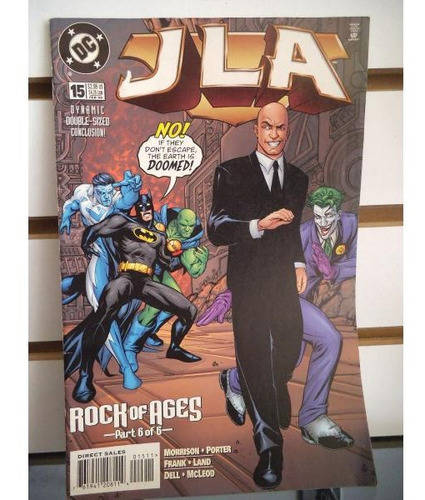 Jla 15 Liga De La Justicia Dc Comics Ingles