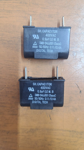 Juego De Capacitores De Ventilador Minisplit Lg De 0.9 Mf