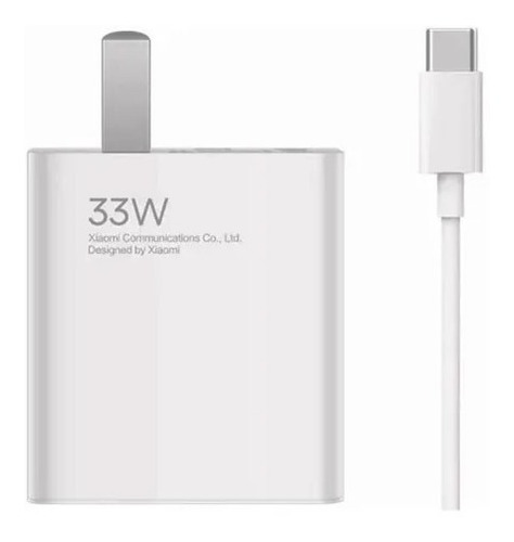 Imagen 2 de 2 de Xiaomi Mi 33w Carga Rapida Combo Cable