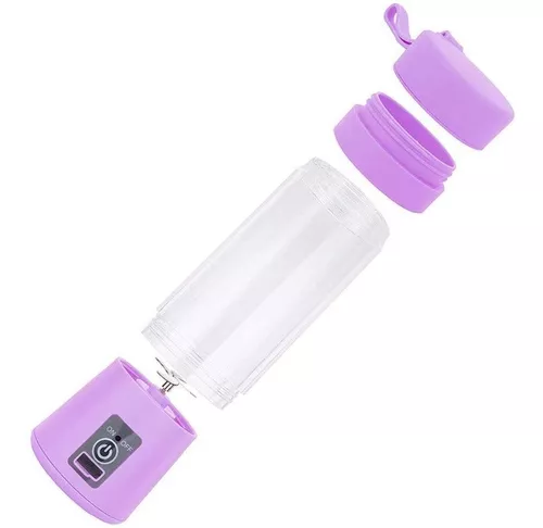 Mini Licuadora Portátil Recargable Usb Vaso De 380 Ml