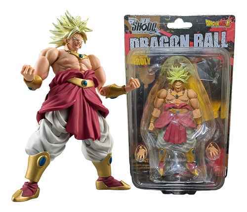 Figura Dragon Ball Shodo Super Saiyan Broly Bandai 