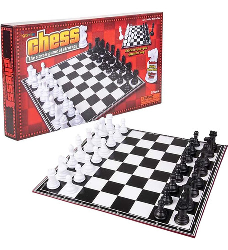 Juego De Mesa De Ajedrez Gamie, Juego De Mesa Familiar De 14