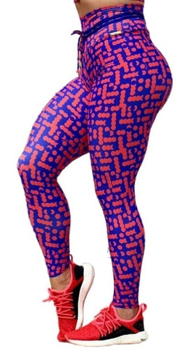 Imagem 2 de 6 de Legging Com Frazindo Levanta Bumbum Calça De Ginástica 901