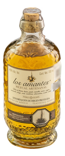 Mezcal Artesanal Los Amantes Reposado 700 Ml