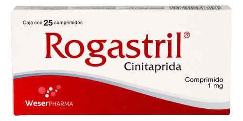 Rogastril 1 Mg Caja Con 25 Comprimidos