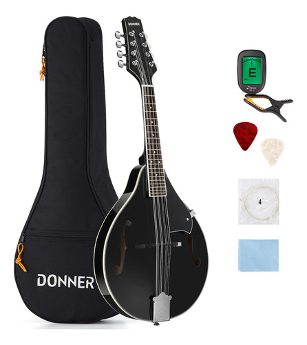 Mandolin Donner A Style Dml-100b Acoustic Mahogany 8 String