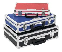 Comprar Maletín Caja De Herramientas X 3 Reforzado Aluminio Robust
