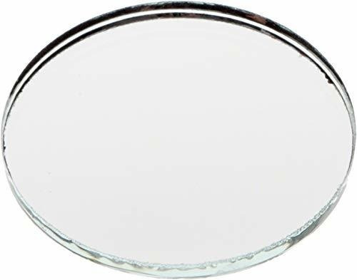 Espejo De Vidrio No Biselado Redondo Plymor De 3 Mm, 1,5 X 1
