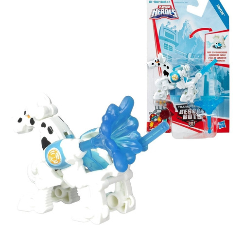 Muñeco Transformers Set Rescate Robots Animal Convertible