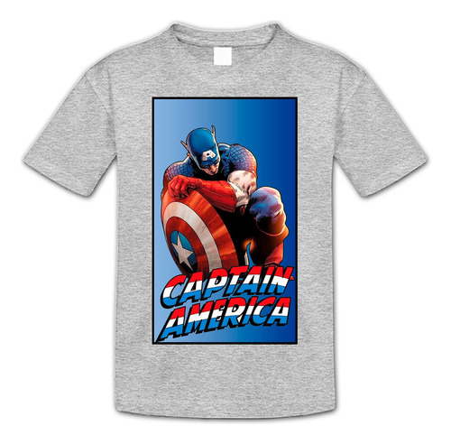 Remera Capitan America -  Avenger Marvel Aesthetic Unisex 