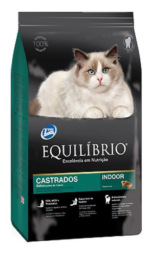 Imagen 1 de 2 de Equilibrio Gato Castrado Senior +7 Años 1.5 Kg Con Regalo