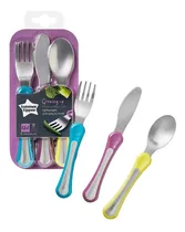 Comprar Tommee Tippee Set X3 Cubiertos Para Bebes Explora 12+ Meses