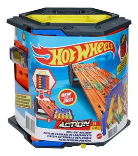 Pista Hot Wheels Action Extrema Portatil Roll Out Gyx11