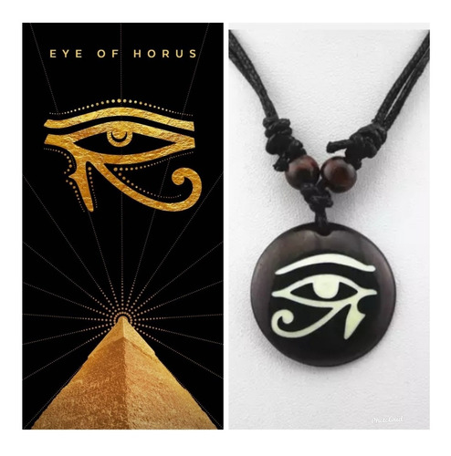 Collar Amuleto Horus Dios Egipcio 