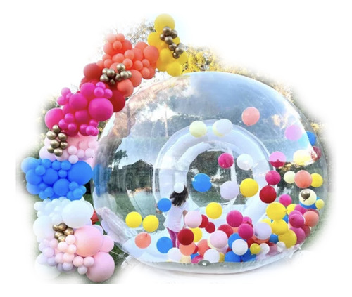 Inflable Bubble House Glam Igloo Globos Para Eventos Fiestas