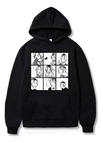 Buzo Canguro Haikyuu Para Y Prenda De Unisex