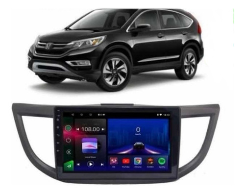 Multimedia 10 Android 12 Honda Crv 2012+ 2g Carplay Cámara