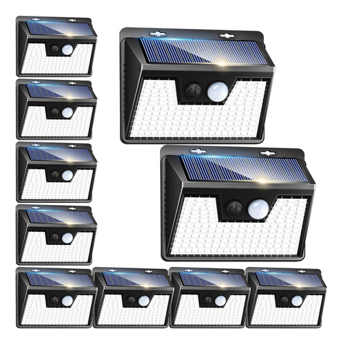Peasur Solar Outdoor [10 Sensor De Movimiento Outdoor Solar 