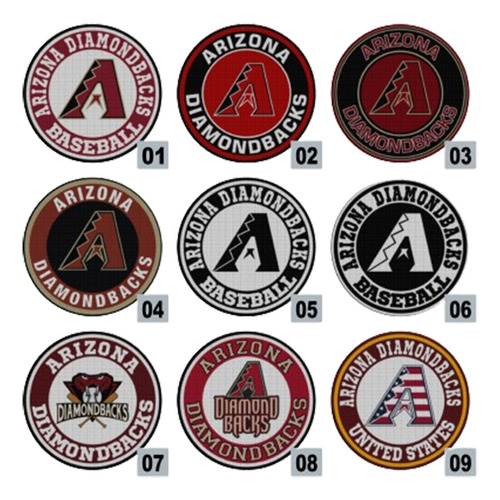 Parche Termoadhesivo Escudo Beisbol Arizona Diamondbacks