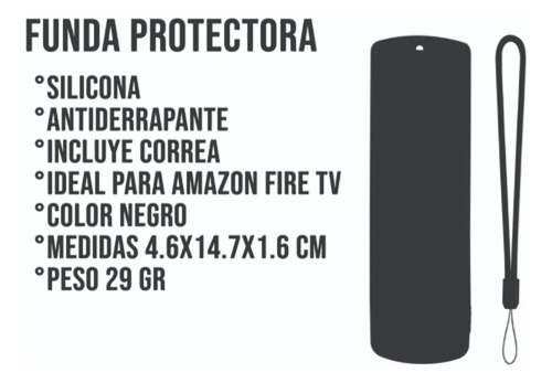 Funda Control Amazon Fire Stick 4k Alexa Case Silicon