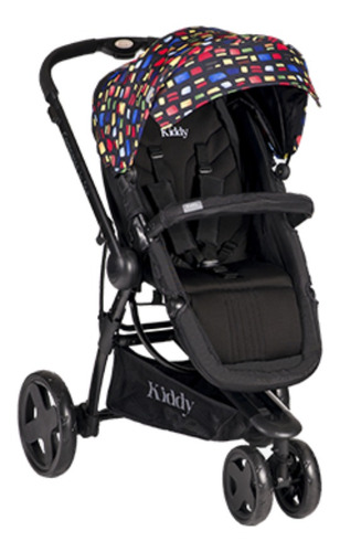 Cochecito De Bebé Kiddy Compass Plus De 3 Ruedas Mnk Color del chasis Negro