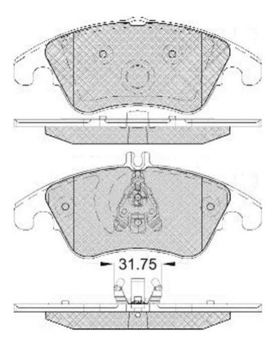 Pastilla De Freno Audi A8 Quattro 4.0 - 4.2 Tdi 09/ Delanter