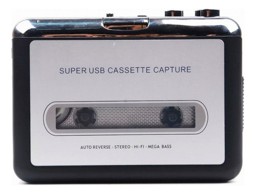 Reproductor Y Convertidor De Casetes A Mp3 Usb Estéreo