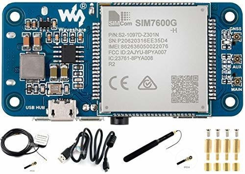 Módulo Sim7600g-h 4g Hat Para Raspberry Pi Y Pc, Compatible