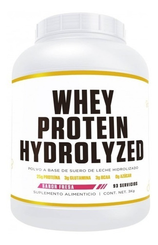 Sd Nutrition Gold Whey Proteína Hidrolizada 3kg / 93 Servs