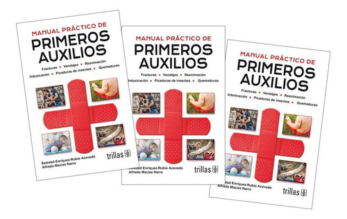 Pack Manual Práctico De Primeros Auxilios 3 Piezas Trillas