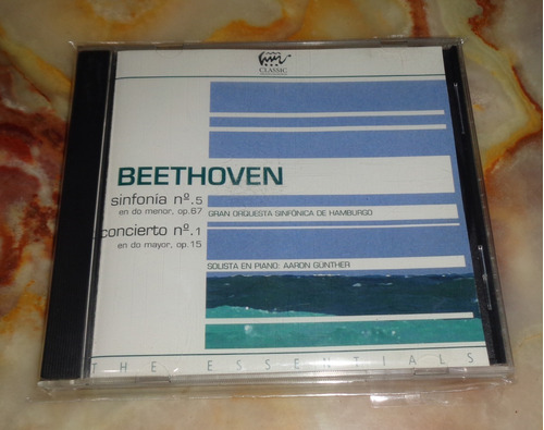 Beethoven / Gunther - Sinfonia 5 / Concierto 1 - Cd Arg.