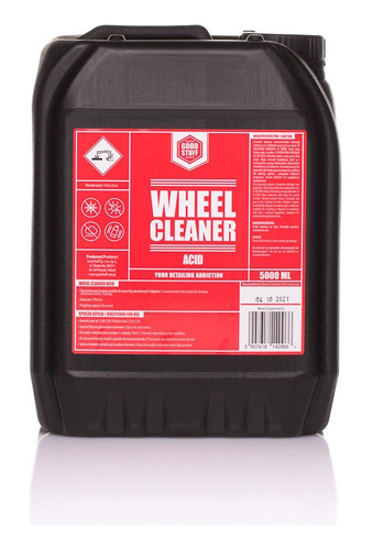 Good Stuff Wheel Cleaner Acid Limpiador De Rines Acido 5l