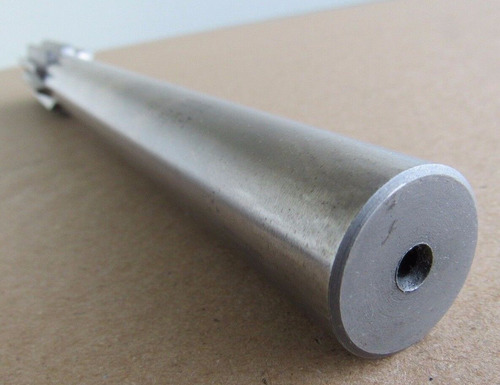 J&l Rcs-13750h Hss Chucking Reamer Ss, 12 Oal, Str Flut Ccf