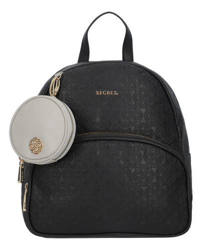 Mochila Secret Oslo Fw24 Negro M