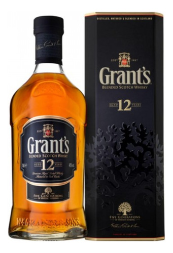 Whisky Grant's 12 Años 1 Lt