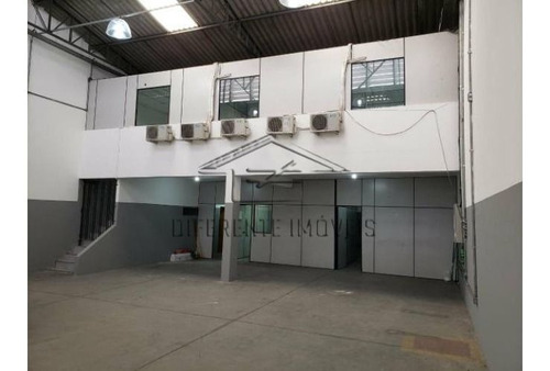 Imagem 7 de 10 de Galpão Com Mezanino - 4 Wc - 6 Vagas - 480m² Oportunidade !!
