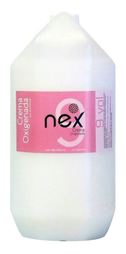 Decolorante Nex  Capilar Revelador 9vol tono 1 negro