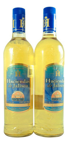 Tequila Reposado Haciendas De Jalisco 750ml Duo