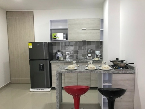 Imagen 4 de 13 de Espectacular Apartaestudio Tipo Loft En Alquiler Diario