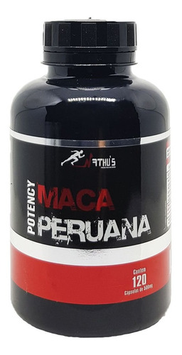 Suplemento en cápsula Nathu's  Maca peruana vitaminas en pote 120 un