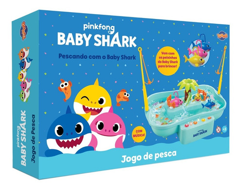 Jogo De Pesca Baby Shark Toyng Eletronico 40292
