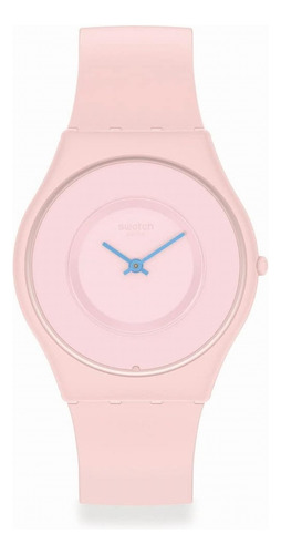 Reloj Swatch Skin Caricia Rosa Ss09p100 Agente Oficial