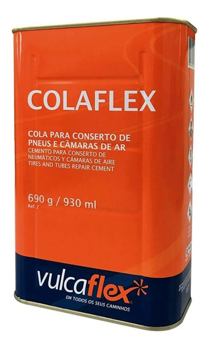 Cemento Negro Cola Flex, Vulcanizar O Para Parchar