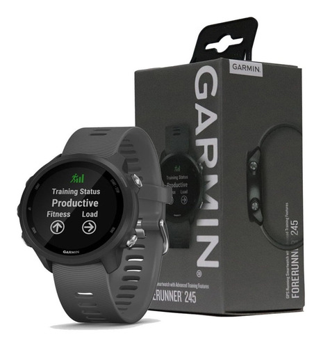 Relogio Smartwatch Garmin Forerunner 245 Music Gps Preto