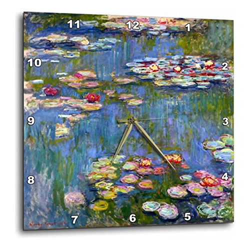 Nenúfares De Claude Monet, Impresionismo, Reloj De Par...